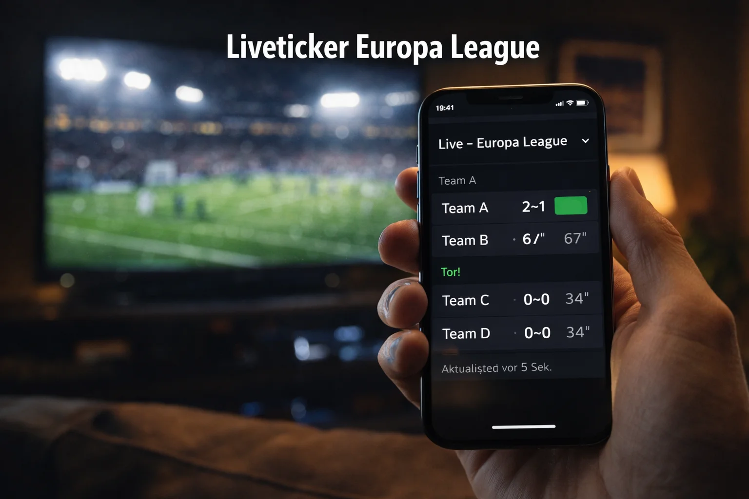 Europa League Liveticker – Echtzeit-Ergebnisse und Spielstände