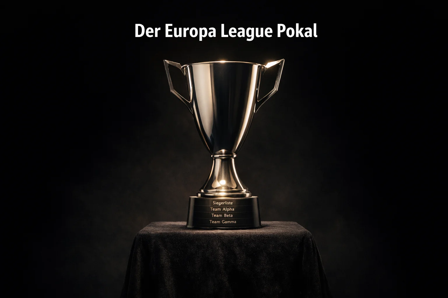 Europa League Pokal – Trophäe aus Silber, Design und Tradition