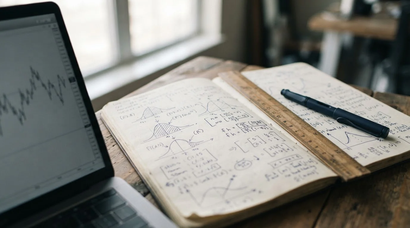 Analytische Skizzen und Diagramme zur Quotenbewertung