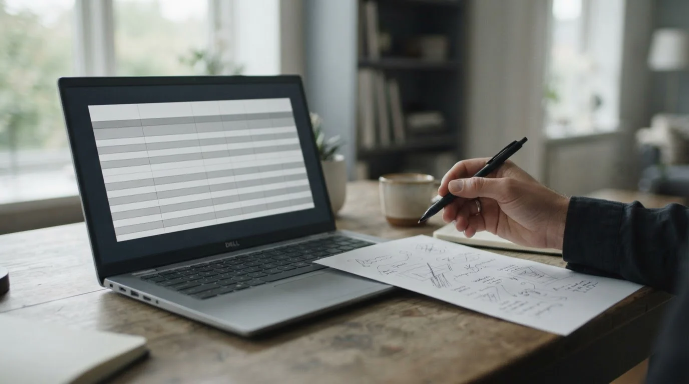 Vergleichstabelle verschiedener Wettanbieter auf einem Laptopbildschirm